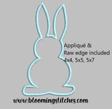 Appliqué & Raw Edge Bunny 1