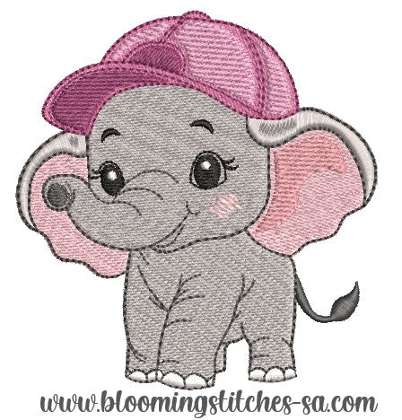 Elephant with hat 2