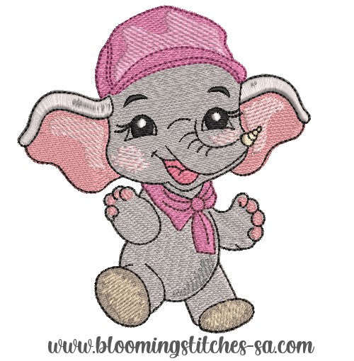 Elephant with hat 4