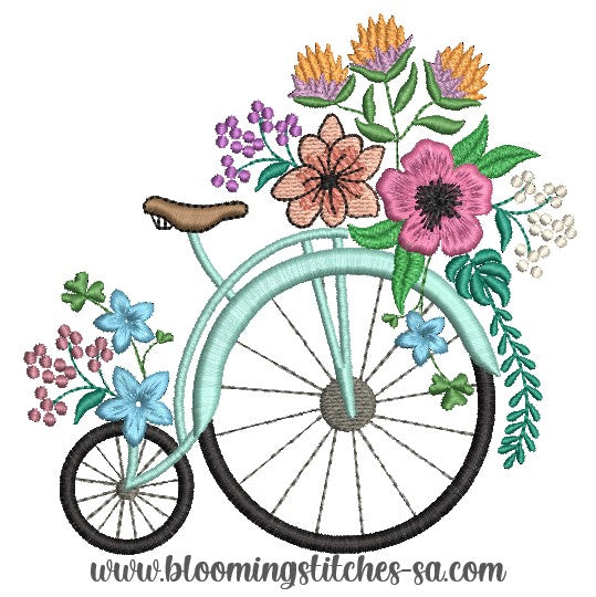 Floral Bicycle 1