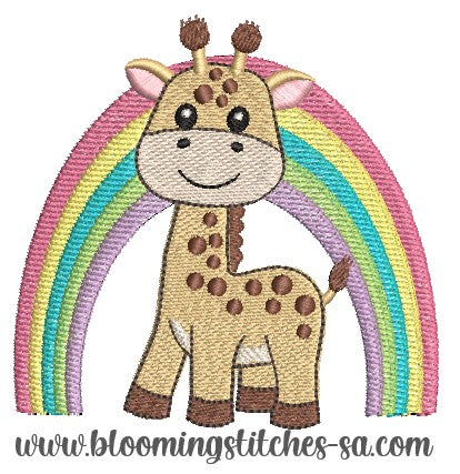 Rainbow Giraffe 3