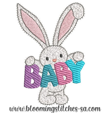 Bunny Baby Flag