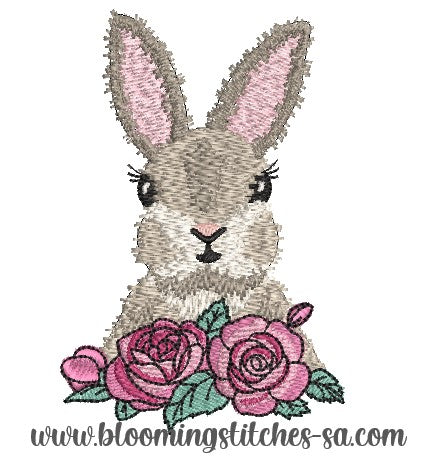 Rabbit in Roses