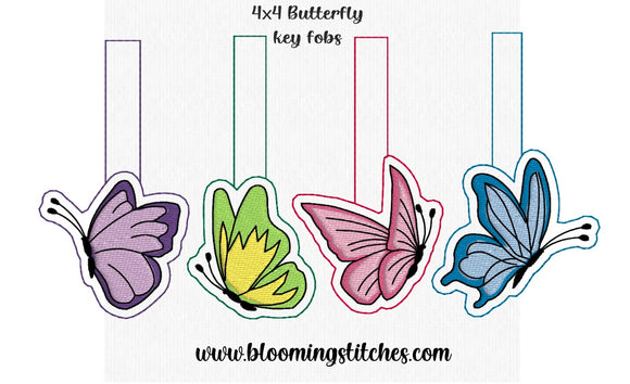 Butterflies Key fob SET