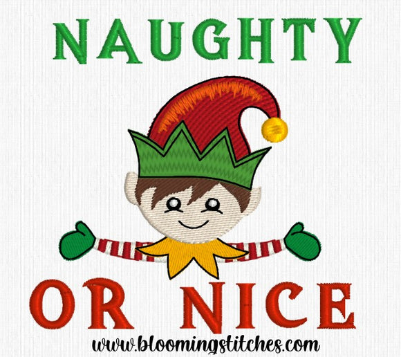 Naughty or Nice Christmas Elf 2