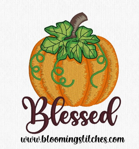 Pumpkin 11 - blessed