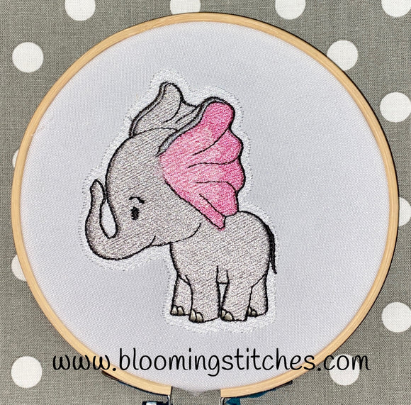 Nursery Elephant 4 Towel Design