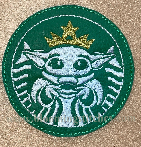 Yoda Starbucks Coaster