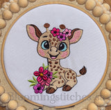 Baby Giraffe Happy 2