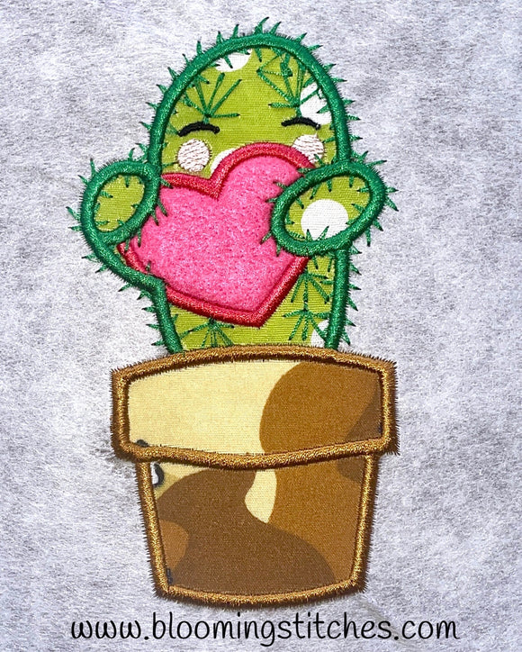 Appliqué Cactus A