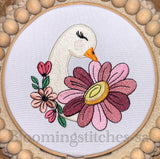 Floral Goose