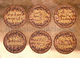 Vriende Glasmatjies / Coasters