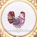 Colourful Chickens SET