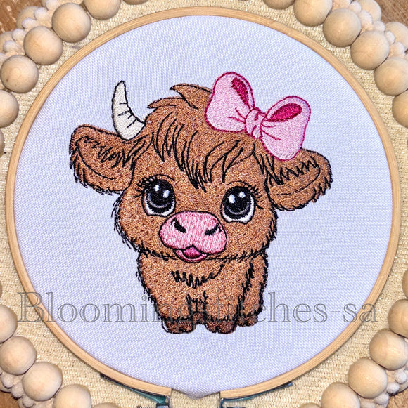Highland Cow Girl 2