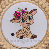 Baby Giraffe Happy