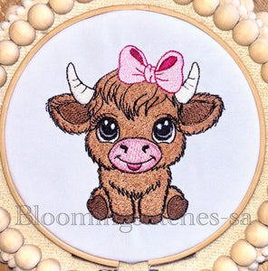Highland Cow Girl 3