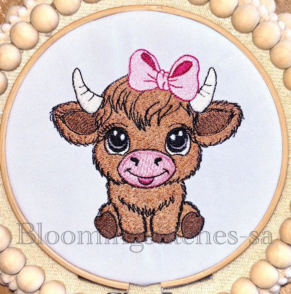 Highland Cow Girl 3