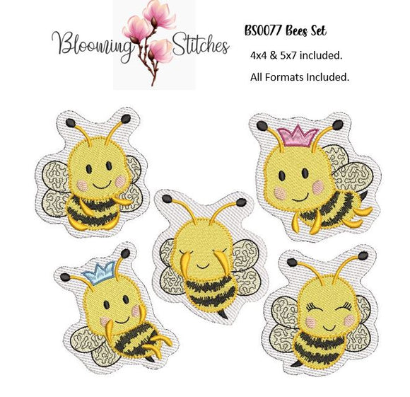 Bees Towel Designs SET