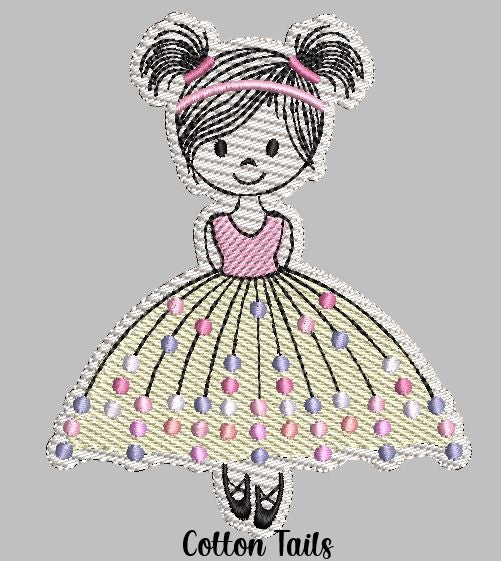 Ballerina Polkadot Dress