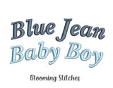Denim Baby Boy Theme