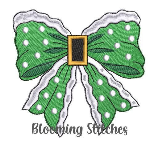 Christmas Bow (polka dot)