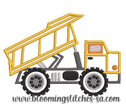 Construction Truck B Appliqué