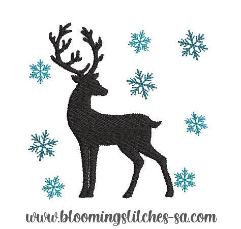 Deer Silhouette 3