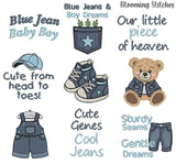 Denim Baby Boy Theme