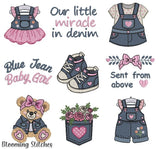 Denim Baby Girl Theme