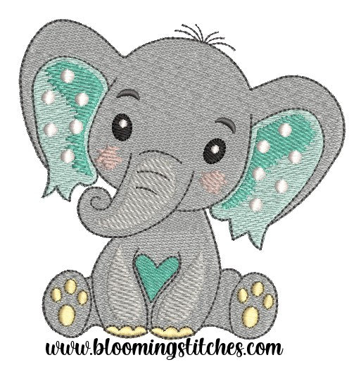 Elephant with pointy ears (boy)