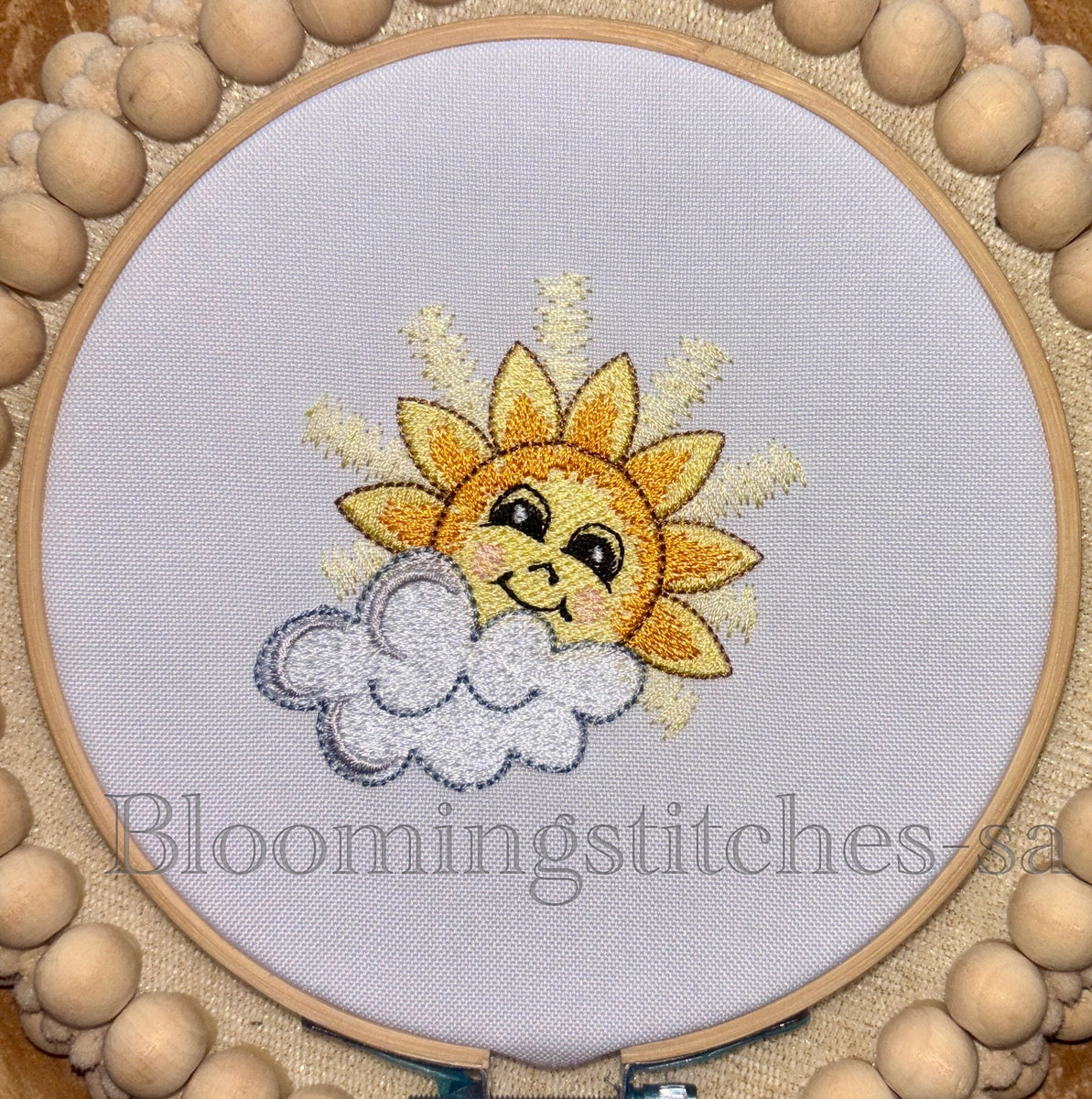 Sun & Cloud – Blooming Stitches