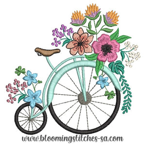 Floral Bicycle 1