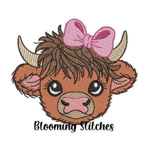 Highland Cow Girl 5
