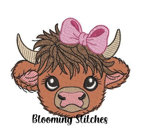 Highland Cow Girl 5