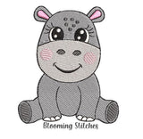 Hippo sitting