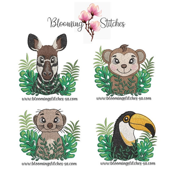 Safari Forest Animals Set 3