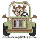 Safari Jeep Animals SET 2