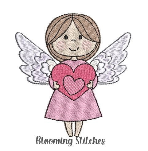Sweet Angel with heart