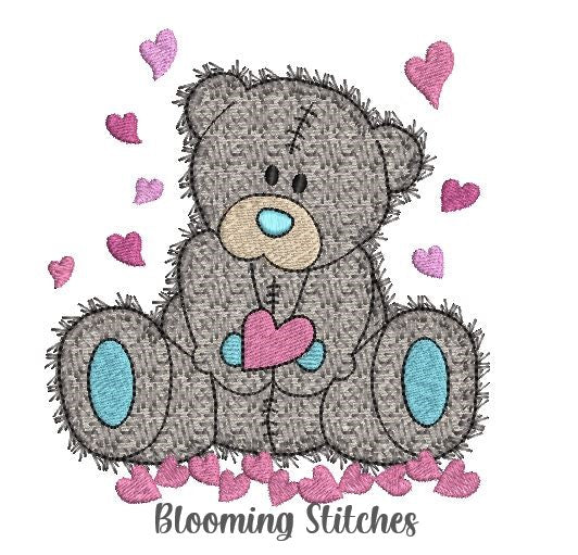 Tatty Teddy with hearts 29