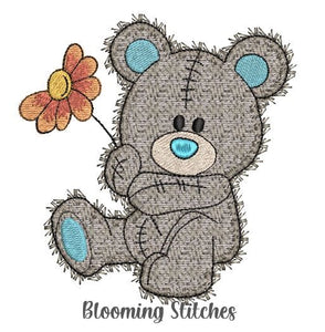 Tatty Teddy with flower 30