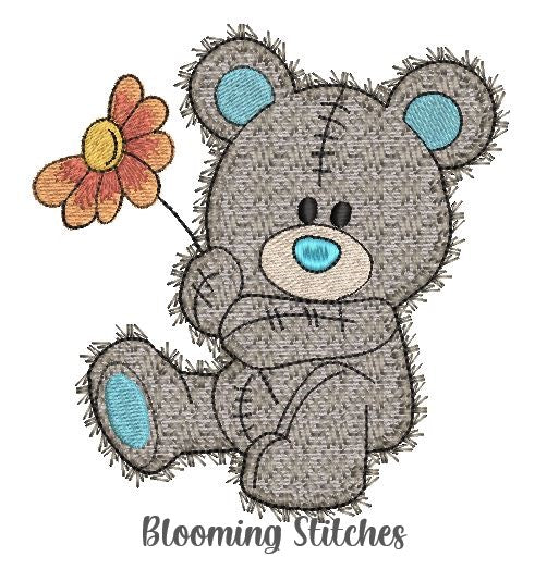 Tatty Teddy with flower 30