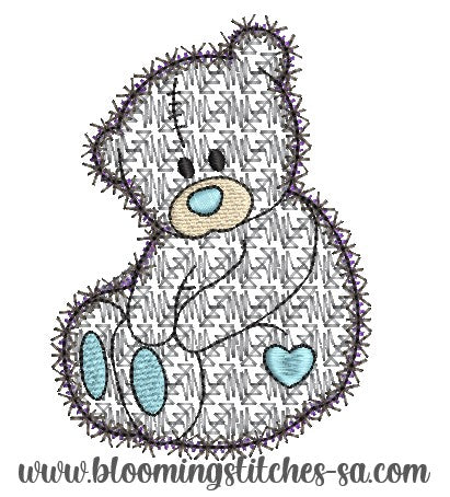 Tatty Teddy 2 Appliqué