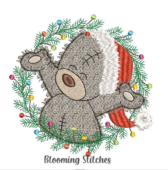 Tatty Teddy Christmas Wreath 21