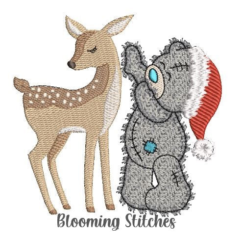 Tatty Teddy with deer 31