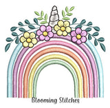 Unicorn Rainbow florals