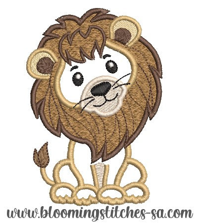 Lion Appliqué