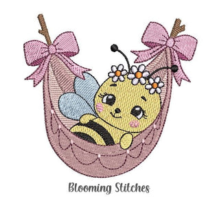 Baby Bee in hammock