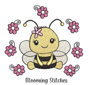 Beetween flowers