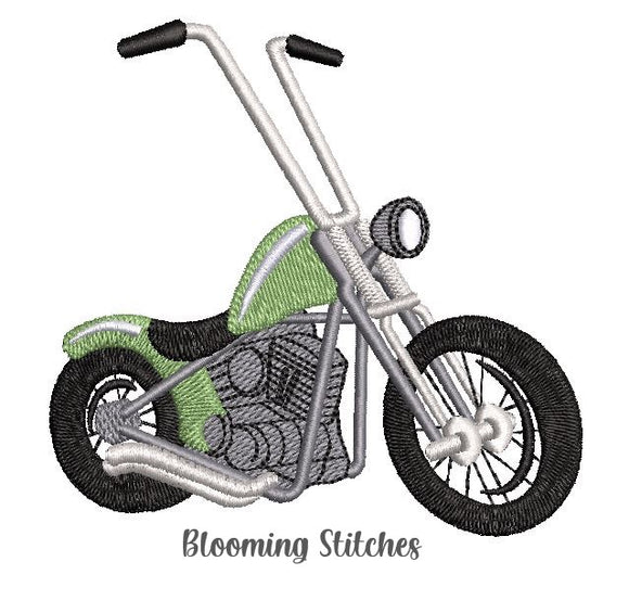 Harley Davidson Chopper Motorbike