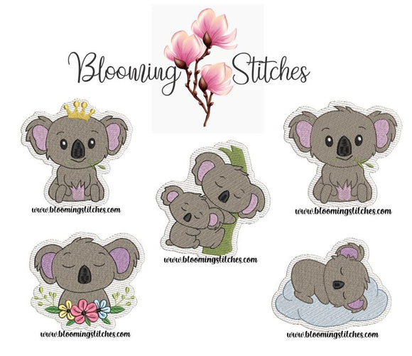 Koala Towel Design SET 2